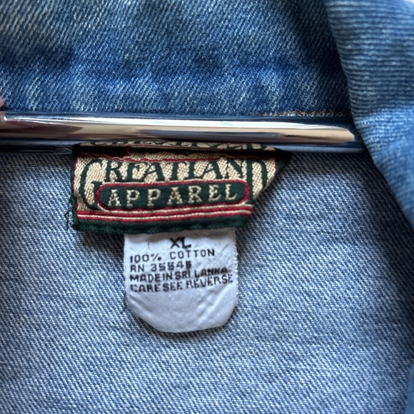 Vintage 90’s Greatland Apperal Jean Jacket Size XL - Picture 5 of 5